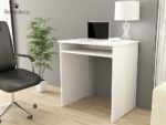 Bureau Suspendu Blanc Ref BS75