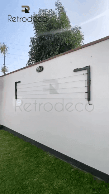 Sèche linge mural pliable